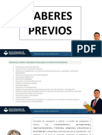 Saberes Previos