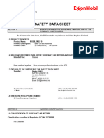 MSDS Grease Mobilux EP 0