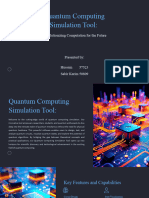 Final Presentation Quantum Computing Simulation Tool