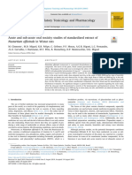 Acute and Sub-Acute Toxicity