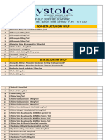 SYRUP & DRY SYRUP LATEST Products Approval Systole