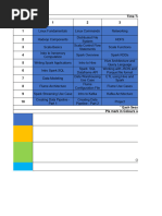 Verada - Timetable