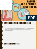 Eating and Feeding Disorders