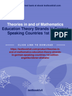 Buy Ebook Theories in and of Mathematics Education Theory Strands in German Speaking Countries 1st Edition Angelika Bikner-Ahsbahs Cheap Price