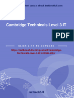 (FREE PDF Sample) Cambridge Technicals Level 3 IT Victoria Ellis Ebooks