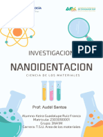 Investigacion Sobre La Nanoidentacion