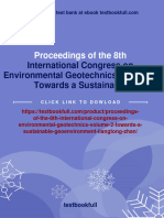 Proceedings of The 8th International Congress On Environmental Geotechnics Volume 2 Towards A Sustainable Geoenvironment Liangtong Zhan Download PDF