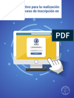 Instructivo para La Realizacion Del Proceso de Inscripcion en Linea