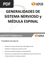 Clase Generalidades SN y Medula Espinal 2023 Version 4