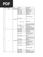 Jadwal Kemah