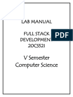 FSD Lab Manual