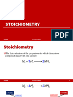 STOICHIOMETRY