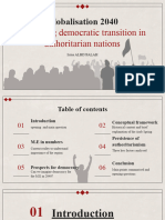 Globalisation 2040 1 - Democracy and Authoritarianism