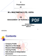 M/S Multimetals LTD., Kota: A Presentation of