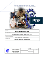 CBLM 7 Testing Electronic Components