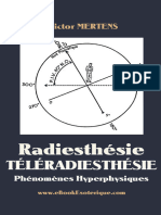 Extrait MERTENS Radiesthésie Et Téléradiesthésie