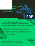 Slam Um Manifesto Poético Liderado Pelas Juventudes