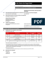 Hoja Seguridad Aditivo para Motor