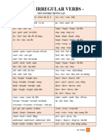 Some Irregular Verbs