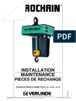 Manuel Utilisateur - Pieces Detachees - VL16 - 20 - 25