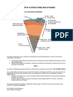 Structure of The Earth. Tectonic Plates. Convergent and Divergent Boundaries.