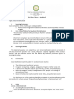 GEE 2 Module Social Stratification