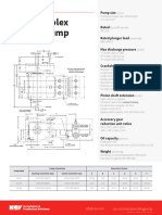 165T5 Triplex Plunger Pump Spec Sheet