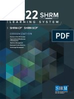 SHRM 2022 Organization