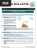 RG HSE Bulletin (Working in Rainy Weather)