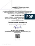 BN Certificate Ggrp758116198865