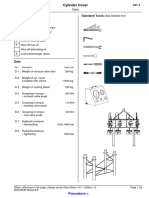 Cylinder Cover: Procedure