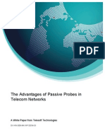 Telesoft Technologies The Advantages of Passive Probes