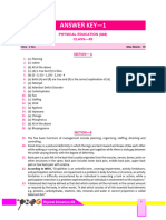 Physical Answer Key XII