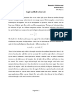 Refraction Lab (Physics II)