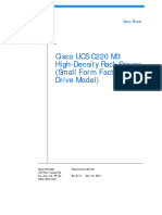 C220M3 SFF SpecSheet