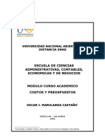 Marulanda Castaño Oscar - Costos Y Presupuestos