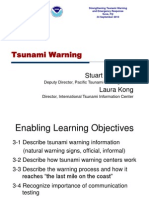 Tsunami Warning: Stuart Weinstein Laura Kong