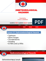 LESSON 7 Hydrometeorological Hazards