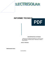 Informe Tecnico Sistema Fotovoltaico