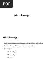 History of Microbiology