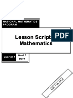 NMP Grade 8 2024-LS-G8-NMP - Mathematics - Q1 - W3 - D1