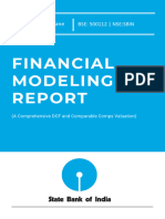 State Bank of India Financial Model