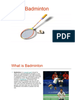 Badminton PPT