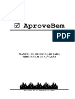 Manual de Orientação para Protocolo de Alvarás - V02