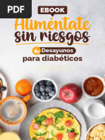 EBOOK Aliméntate Sin Riesgos Desayunos para Diabéticos