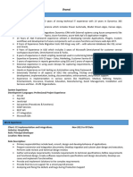 MS Dynamics - Resume