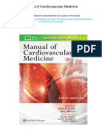 Manual of Cardiovascular Medicine. 5th Edition. ISBN 1496312600, 978-1496312600