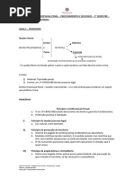 Resumo Direito Processual Penal - Procedimentos e Recursos - Enrique Rocha - 5º Semestre