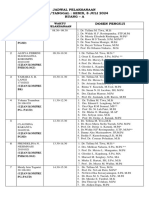 Jadwal Pelaksanaan Ujian 8 Juli 2024