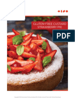 Gluten-Free Custard Strawberry Pie